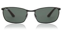 Ray-Ban RB3534 Heren - Rechthoekig Zwart