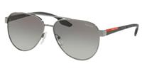 Prada Sport PS54TS 5AV3M1 Silver Sunglasses