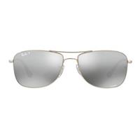 Ray-Ban Chromance RB3543 - Rechthoekig Zilver Spiegel glazen