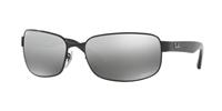 Ray-Ban Chromance RB3566CH Heren - Vierkant Zwart Spiegel glazen