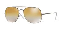 Ray-Ban Ray Ban General Heren Sunglasses Gläser: Bruin, Frame: Staalgrijs - RB3561 004/I3 57-17