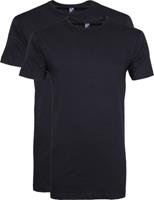 Alan Red Extra Lang T-Shirts Derby Navy (2-Pack) - GrÃ¶ÃŸe L