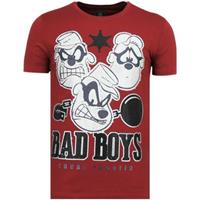 Local Fanatic  T-Shirt Rhinestones Beagle Boys Shirt Mit