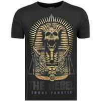 Local Fanatic T-shirt Korte Mouw Rebel Pharaoh - Exclusieve T shirt Mannen - 6322Z