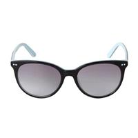 CALVIN KLEIN CK18509S | Unisex-Sonnenbrille | Oval | Fassung: Kunststoff Schwarz | Glasfarbe: Grau