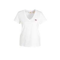 Levi's T-shirt PERFECT VNECK met logo white