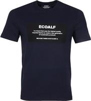 Ecoalf Natal T-Shirt Label Dunkelblau - GrÃ¶ÃŸe L