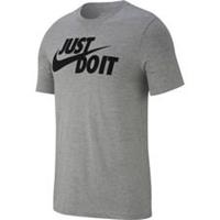 Nike T-Shirt NSW Just Do It - Grau/Schwarz