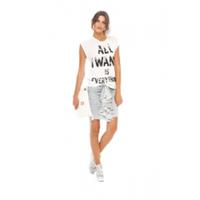 amygee All I Want -  - T-shirts - Wit