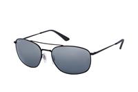 Ray-Ban RB3654 - Vierkant Zwart Spiegel glazen