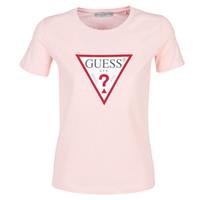 Guess Womens Basic Triangle T-Shirt