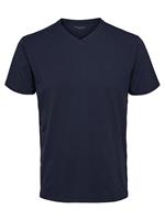 SELECTED HOMME T-Shirt NEW PIMA SS V-NECK TEE