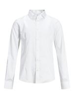 Jack & jones Jongens Afgeronde Zoom Overhemd Heren White