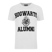 Geek Clothing Harry Potter Herren Hogwarts Alumni T-Shirt - Weiß  Weiß