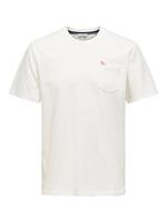Only & Sons Regular Fit T-shirt Heren White
