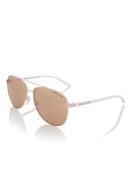Michael Kors Sonnenbrille "MK 5007 Hvar", Piloten-Stil, zweifarbiges Design, roségold