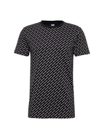 urbanclassics Urban Classics Männer T-Shirt Allover Logo in schwarz
