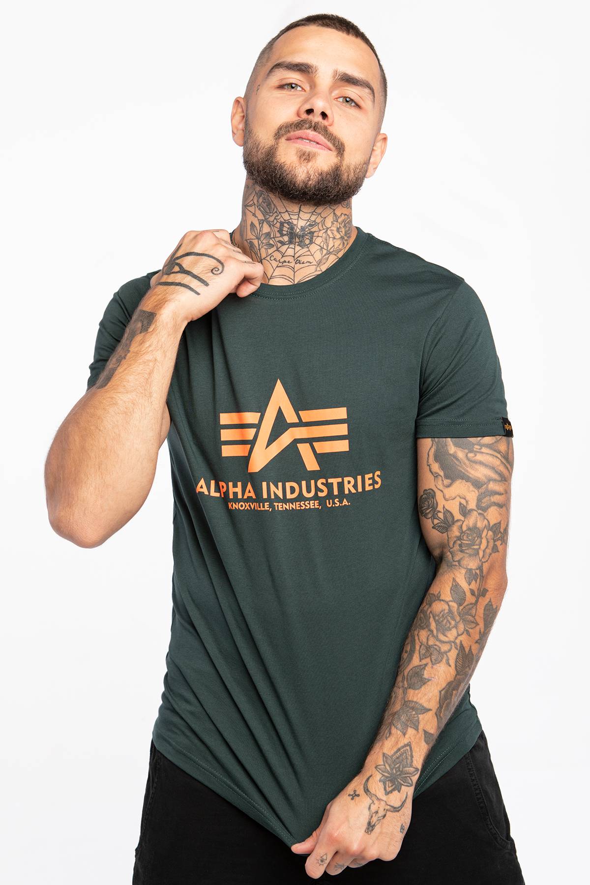 Alpha industries T-shirt met logoprint