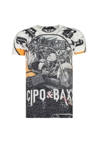 Cipo & Baxx CT544-T-Shirt-Ecru, Ecru