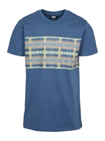 urbanclassics Urban Classics Männer T-Shirt Inka Pattern in blau
