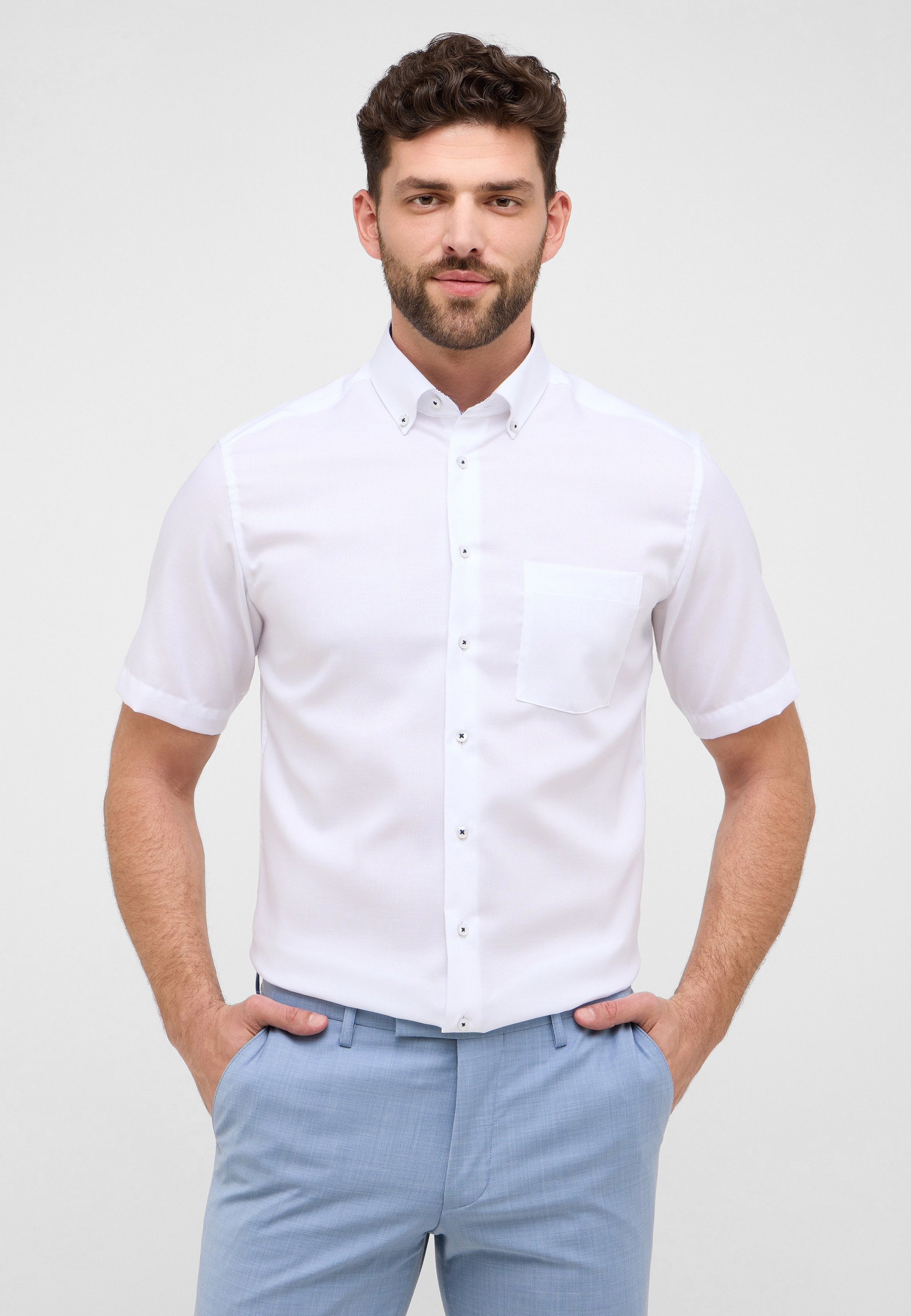 Eterna Overhemd met korte mouwen MODERN FIT