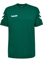 hummel hmlGO Baumwoll T-Shirt kurzarm evergreen