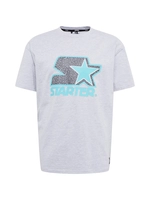 Starter T-Shirt MULTICOLORED LOGO TEE ST017 Heather Grey/Turquoise