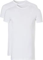 tencate Ten Cate Basic T-shirt Wit Ronde Hals Regular Fit 6-Pack