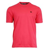 donnay Heren - T-Shirt Vince - Koraal Rood/roze
