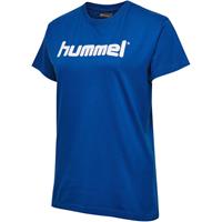 Hummel Go Cotton Logo T-shirt - Blauw Dames