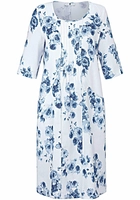 Anna Aura Abendkleid »Kleid mit 3/4-Arm aus 100% Leinen« Biesen