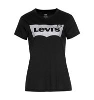 Levi's T-shirt Perfect Tee Batwing met logo zwart