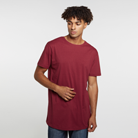 urbanclassics Urban Classics Männer T-Shirt Shaped Long in rot