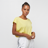 urbanclassics Urban Classics Frauen T-Shirt Ladies Basic Shaped in gelb