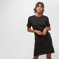 urbanclassics Urban Classics Frauen Kleid Ladies Boxy Lace Hem in schwarz