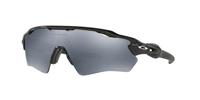 Oakley Radar EV XS Path Sonnenbrille - Poliert Schwarz - Schwarz Iridium Polarized