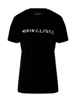 mistertee Mister Tee Frauen T-Shirt Ladies Minimalista in schwarz