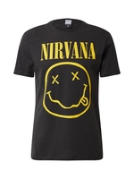 Nirvana - Smiley Charcoal - - T-Shirts