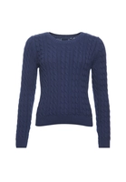 Superdry Becky Pullover mit Zopfmuster