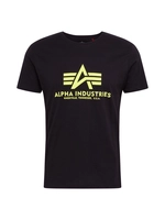 alphaindustries Alpha Industries Männer T-Shirt Basic in schwarz