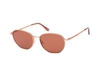 PEPE JEANS PJ 5155 | Damen-Sonnenbrille | Oval | Fassung: Kunststoff Rosa | Glasfarbe: Braun