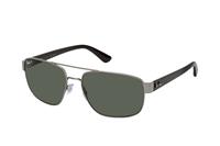 Ray-Ban 3663 - Rechthoekig Zilver Polarized glazen