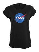 mistertee Mister Tee Frauen T-Shirt NASA Insignia in schwarz