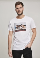 Merchcode Männer T-Shirt Friends Group in weiß