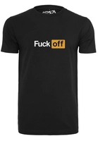TurnUP Männer T-Shirt Fuck Off in schwarz