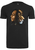 mistertee Mister Tee Männer T-Shirt Bob Marley Lion in schwarz