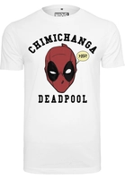 Merchcode Männer T-Shirt Deadpool Chimichanga in weiß