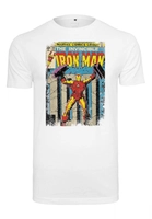 Merchcode T-Shirt IRON MAN COVER TEE MC380 White