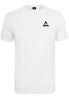mistertee Mister Tee Männer T-Shirt Triangle in weiß