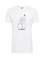 mistertee Mister Tee Männer T-Shirt Le Beast in weiß